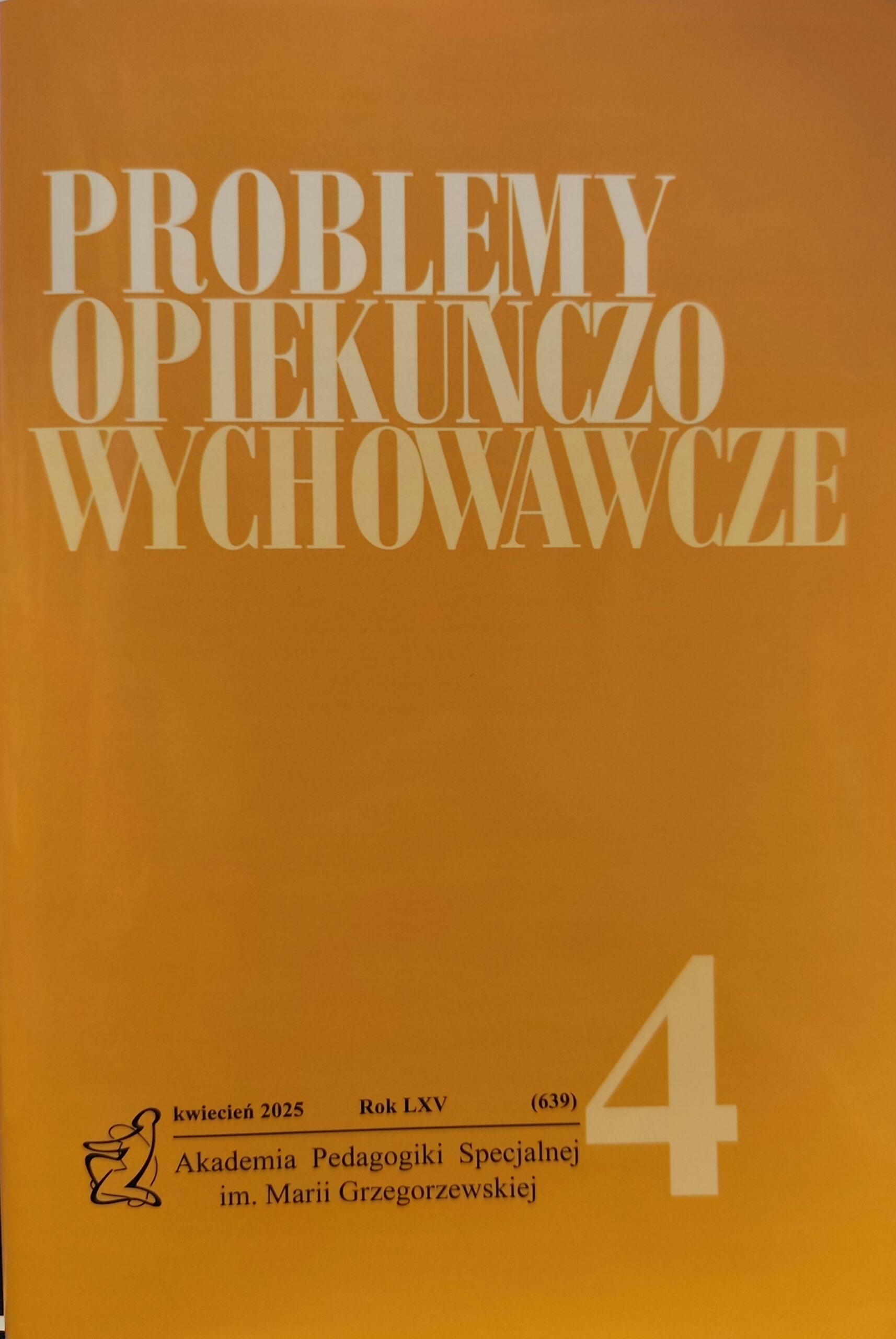 Problemy Opiekuńczo Wychowawcze