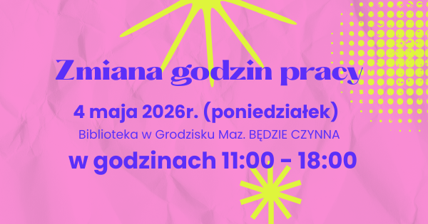 Zmiana godzin pracy